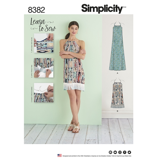 Simplicity 8382A snitmønster