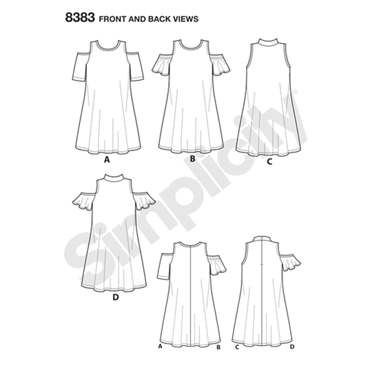 Simplicity 8383R5 snitmønster