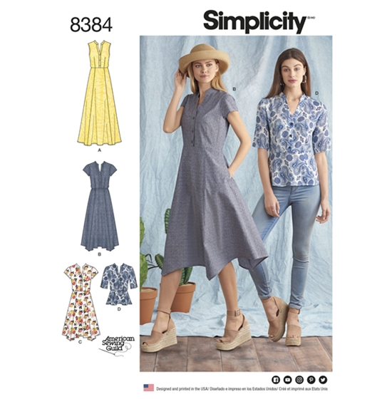 Simplicity 8384H5 snitmønster