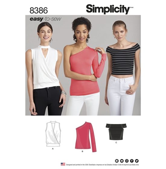 Simplicity 8386P5 snitmønster