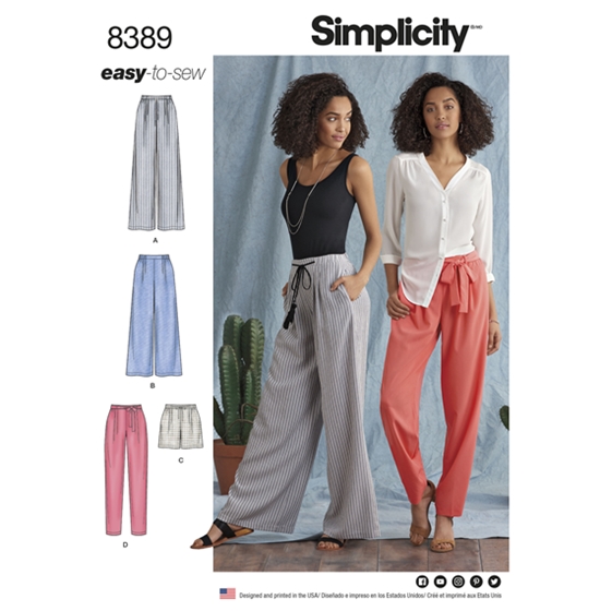 Simplicity 8389H5 snitmønster