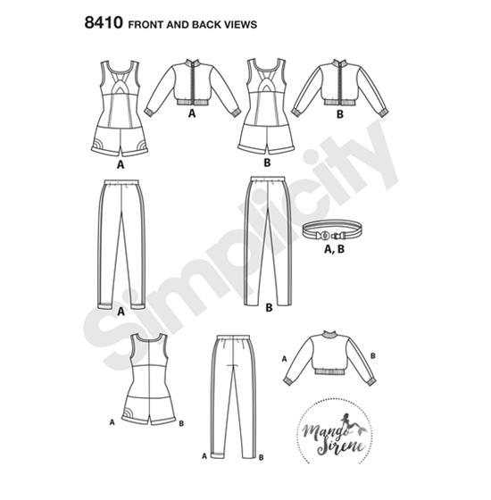 Simplicity 8410H5 snitmønster