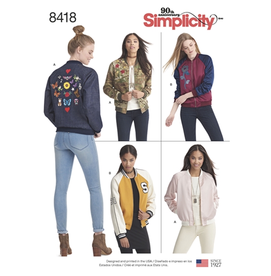 Simplicity 8418R5 snitmønster