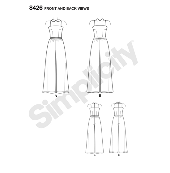 Simplicity 8426BB snitmønster