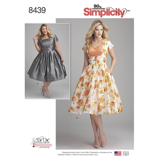 Simplicity 8439AA snitmønster