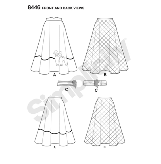 Simplicity 8446U5 snitmønster