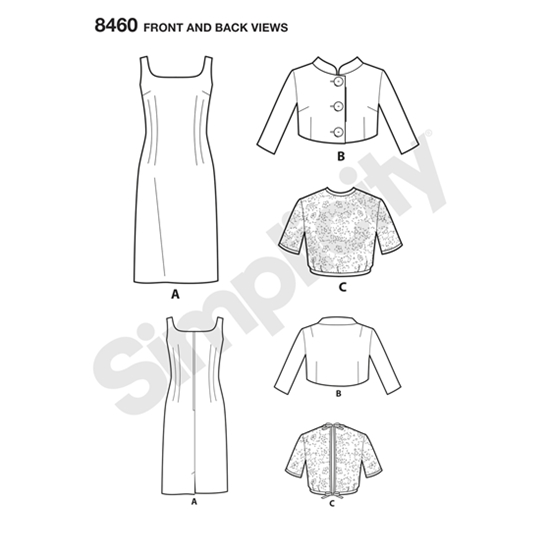 Simplicity 8460H5 snitmønster