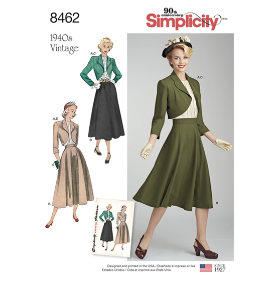 Simplicity 8462H5 snitmønster