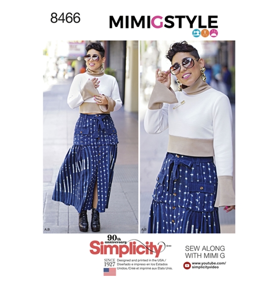 Simplicity 8466H5 snitmønster