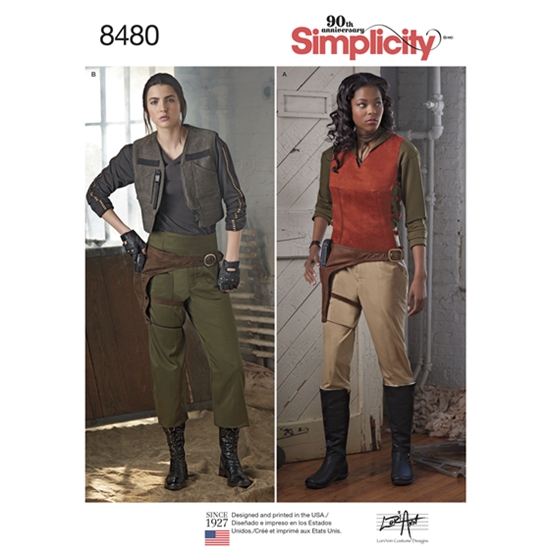 Simplicity 8480H5 snitmønster
