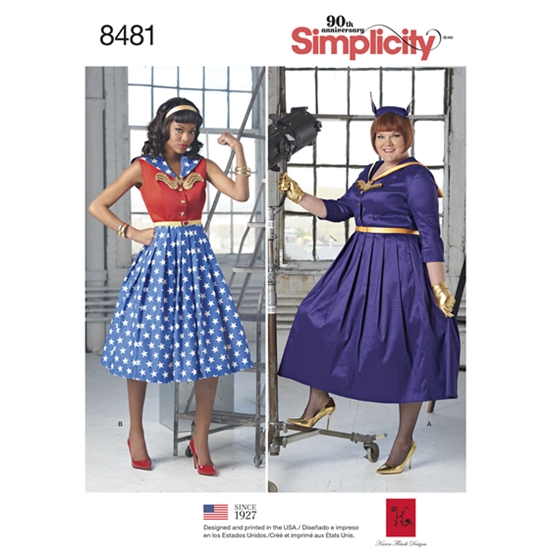 Simplicity 8481BB snitmønster