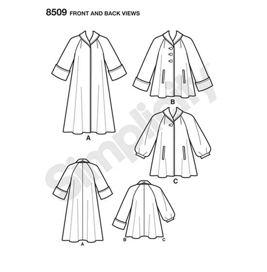 Simplicity 8509H5 snitmønster