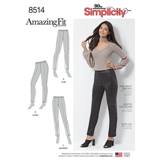 Simplicity 8514H5 snitmønster